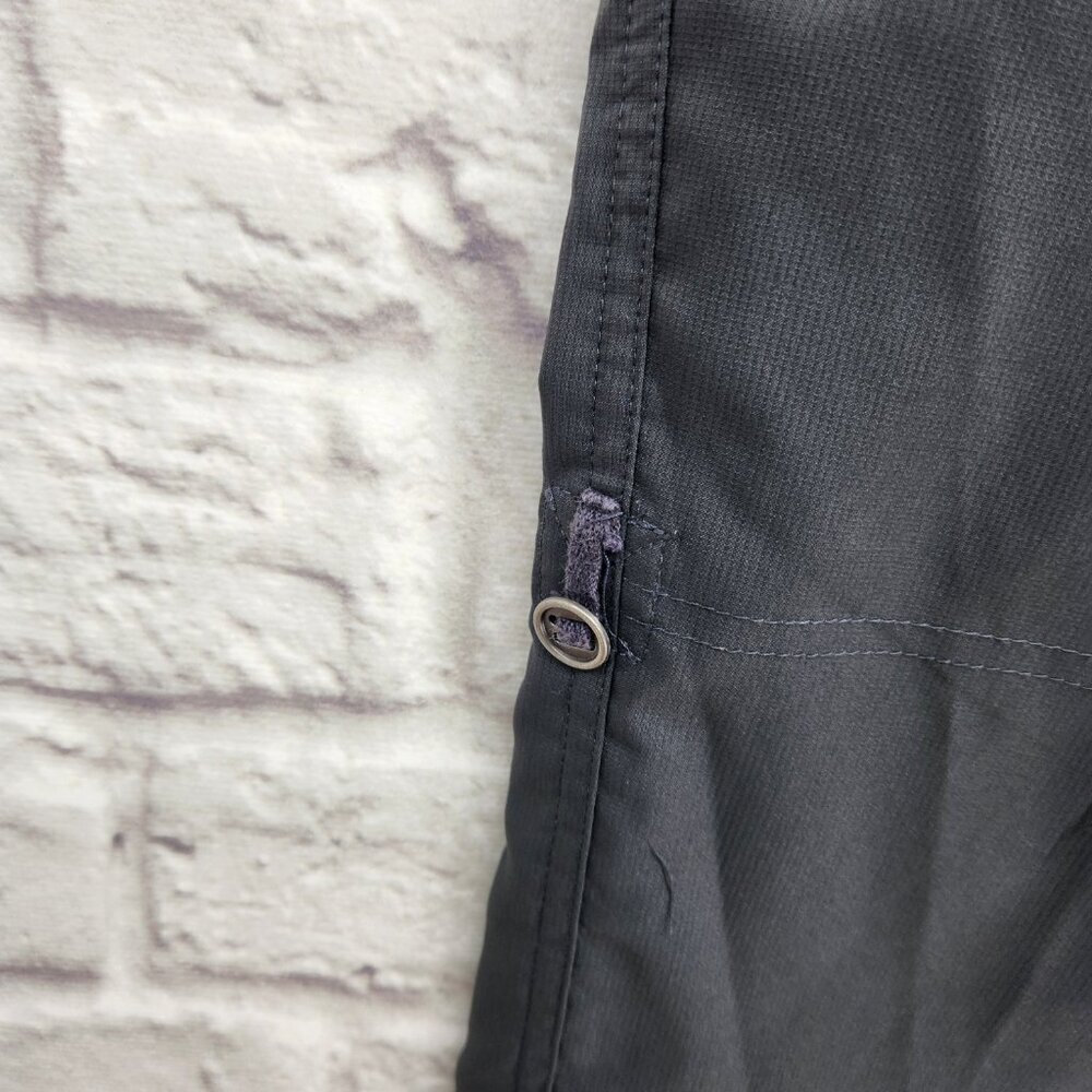 Cabela's XPG Women's Cool Phase Black Grey Size 14 Convertible Pants Gorpcore - Picture 2 of 15